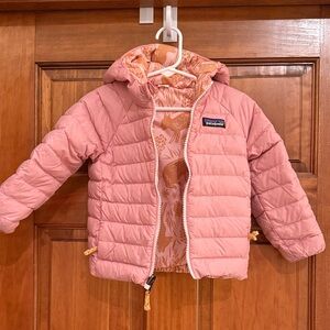 Patagonia Reversible Down Sweater Hoodie Toddler 2T